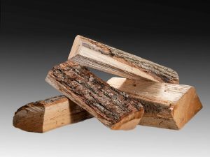 Holzscheitel Hartholzmischung Brennholz Wecker